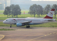 OE-LDB @ AMS - Taxi to the runway of  Schiphol Airport - by Willem Goebel