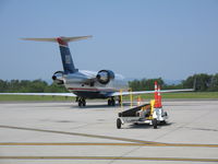 N416AW @ KCHO - CHO, VA - by Ronald Barker