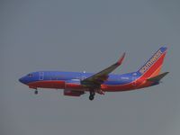 N924WN @ ONT - On final for runway 26L - by Helicopterfriend