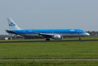 PH-EZR @ EHAM - Just after landing on the Polderbaan at Schiphol - by Jan Bekker