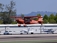 N519MK @ KSMO - N519MK departing from RWY 21 - by Torsten Hoff