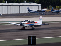 N74801 @ KSMO - N74801 arriving on RWY 21 - by Torsten Hoff