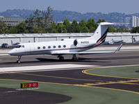 N425QS @ KSMO - N425QS departing from RWY 21 - by Torsten Hoff