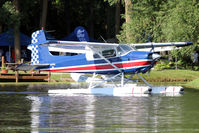 N71K @ OSH - At Lake Winnebago, during 2011 Oshkosh Week - by Terry Fletcher
