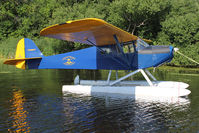 N43459 @ OSH - At Lake Winnebago, during 2011 Oshkosh Week - by Terry Fletcher