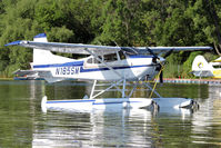N185SM @ OSH - At Lake Winnebago, during 2011 Oshkosh Week - by Terry Fletcher