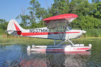 N537MM @ OSH - At Lake Winnebago, during 2011 Oshkosh Week