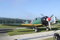 F-AZZM @ EDST - North American AT-6B Texan converted to a Zero at the 2011 Hahnweide Fly-in, Kirchheim unter Teck airfield - by Ingo Warnecke