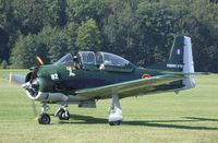 F-AZKG @ EDST - North American T-28A Fennec at the 2011 Hahnweide Fly-in, Kirchheim unter Teck airfield - by Ingo Warnecke