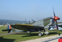 G-MXVI @ EDST - Supermarine Spitfire LF XVIe at the 2011 Hahnweide Fly-in, Kirchheim unter Teck airfield - by Ingo Warnecke