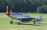 F-AZSB @ EDST - North American P-51D Mustang at the 2011 Hahnweide Fly-in, Kirchheim unter Teck airfield - by Ingo Warnecke