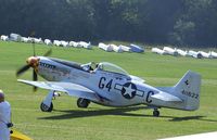 F-AZSB @ EDST - North American P-51D Mustang at the 2011 Hahnweide Fly-in, Kirchheim unter Teck airfield - by Ingo Warnecke