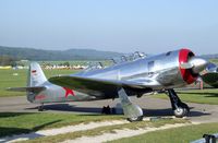 D-FMAX @ EDST - Let C-11 (Yak-11 MOOSE) at the 2011 Hahnweide Fly-in, Kirchheim unter Teck airfield