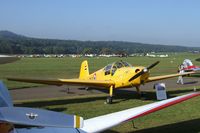 D-EGZR @ EDST - Heliopolis Gomhouria Mk.6 (reengined post war Bü 181 Bestmann) at the 2011 Hahnweide Fly-in, Kirchheim unter Teck airfield - by Ingo Warnecke