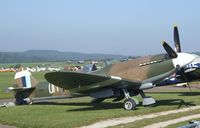 F-AZJS @ EDST - Supermarine Spitfire PR XIX at the 2011 Hahnweide Fly-in, Kirchheim unter Teck airfield - by Ingo Warnecke