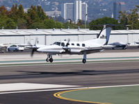 N85SL @ KSMO - N85SL arriving on RWY 21 - by Torsten Hoff