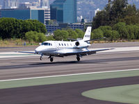 N556CS @ KSMO - N556CS arriving on RWY 21 - by Torsten Hoff
