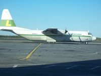 N404LC @ CYZF - Lynden Air Cargo N404LC has been operating for several weeks out of Yellowknife - by Philippesdad