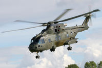 ZJ119 @ EGBR - EHI EH-101 Merlin HC3 at Breighton Airfield's Helicopter Fly-In, September 2011. - by Malcolm Clarke