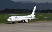 TC-SNG @ LOWG - Sun Express Boeing 737-800 at GRZ