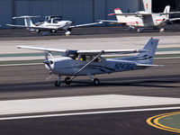 N2436Q @ KSMO - N2436Q arriving on RWY 21 - by Torsten Hoff