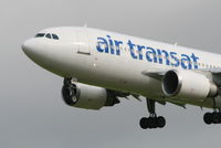 C-GTSX @ EBBR - Arrival of flight TS158 to RWY 25L