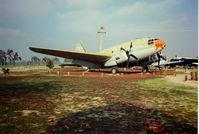 N54510 @ MER - Curtiss C-46D Commando at Castle Air Museum, Atwater, CA - July 1989 - by scotch-canadian