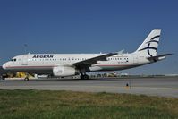 SX-DVY @ LOWW - Aegean Airbus 320 - by Dietmar Schreiber - VAP