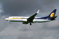 VT-JBU @ EBBR - Arrival of flight JAI9016 (ferry from Seattle to India) to RWY 25L