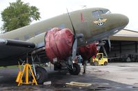N293WM @ KRFD - Douglas DC3C - by Mark Pasqualino