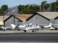N789R @ SZP - 1965 Beech S35 BONANZA, Continental IO-520-B 285 Hp, taxi - by Doug Robertson