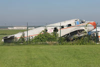 N2813J @ RFD - Stored outside Rockford Aviation College - by Terry Fletcher