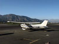 N61925 @ SZP - 1975 Cessna 172M SKYHAWK, Lycoming O-320-E2D 150 Hp, wing Micro vortex generators - by Doug Robertson