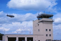N3A @ KDPA - Circling the control tower - by Glenn E. Chatfield