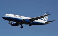 N483UA @ KORD - Airbus A320