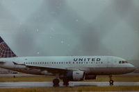 N839UA @ BIL - United Continental A319 @ BIL