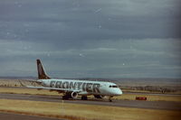 N169HQ @ BIL - Frontier Airlines Embraer EMB-190 @ BIL