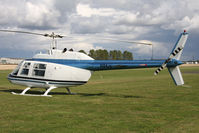 N9422 @ EGBR - Bell 206A Jet Ranger at Breighton Airfield's Helicopter Fly-In, September 2011. - by Malcolm Clarke