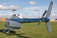 N9422 @ EGBR - Bell 206A Jet Ranger at Breighton Airfield's Helicopter Fly-In, September 2011. - by Malcolm Clarke