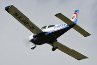 G-BFXW @ EGBR - Grumman American AA-5B Tiger at Breighton Airfield's Helicopter Fly-In, September 2011. - by Malcolm Clarke