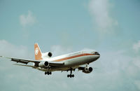 CF-TNG @ MIA - Lockheed TriStar of Air Canada on final approach to Miami in November 1979. - by Peter Nicholson