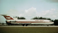 N52311 @ MIA - Trans-World Airlines Boeing 727-231 preparing for take-off at Miami in November 1979. - by Peter Nicholson