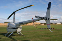 G-HGRB @ EGBR - Robinson R44 Raven at Breighton Airfield's Helicopter Fly-In, September 2011. - by Malcolm Clarke