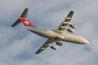 HB-IYZ @ EBBR - Flight LX761 is climbing from RWY 07R - by Daniel Vanderauwera