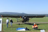 F-GIBN @ EDST - Max Holste MH.1521C Broussard at the 2011 Hahnweide Fly-in, Kirchheim unter Teck airfield - by Ingo Warnecke