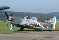 HB-RCF @ EDST - Morane-Saulnier (EFW) D-3801 / MS.406 at the 2011 Hahnweide Fly-in, Kirchheim unter Teck airfield - by Ingo Warnecke