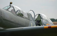 G-ILDA @ EGSU - COCKPIT CLOSE UP