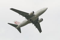 TS-IOR @ EBBR - Flight TU8431 is climbing from RWY 07R