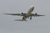A6-AFC @ EBBR - Flight EY058 is climbing from RWY 07R