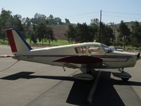 N9841W @ POC - Tied down and parked in transient parking - by Helicopterfriend